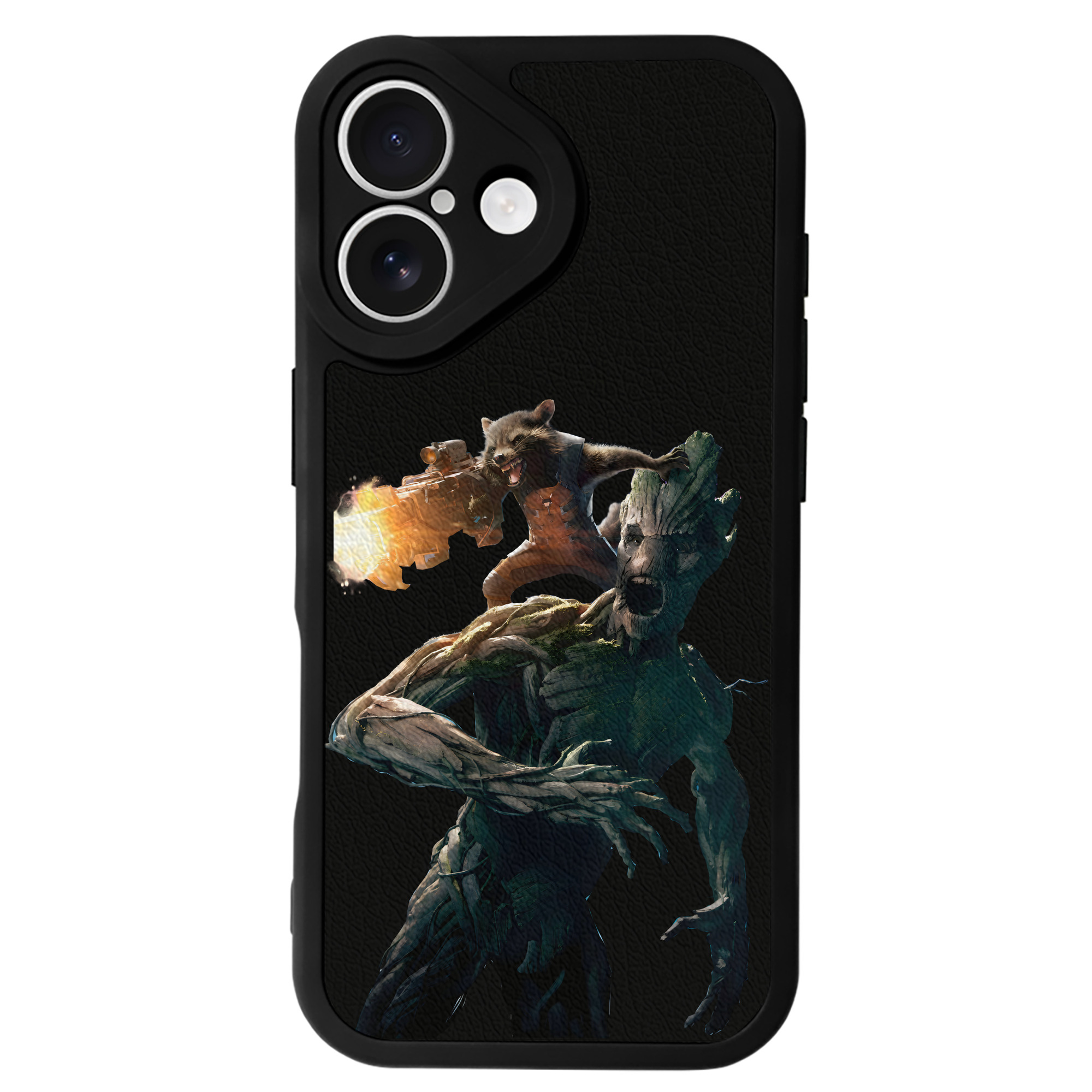 （画像用） アベンジャーズ The Avengers 【iPhone 16シリーズ対応】シリコンスマホケース（レザー調） 材質：シリコン